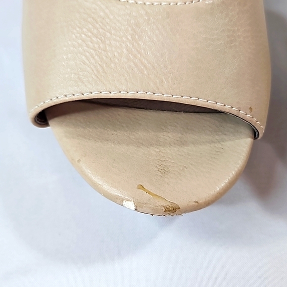 Moda Spana Taupe Leather Sandals Sz 7 - Picture 3 of 9